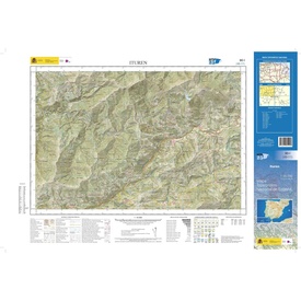 Topografische kaart 90-I Ituren | CNIG - Instituto Geográfico Nacional1