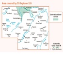 Wandelkaart - Topografische kaart 335 OS Explorer Map Lanark, Tinto Hills | Ordnance Survey