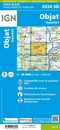 Wandelkaart - Topografische kaart 2034SB Objat - Hautefort | IGN - Institut Géographique National