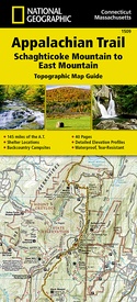 Wandelgids 1509 Topographic Map Guide Appalachian Trail – Schaghticoke Mountain to East Mountain | National Geographic