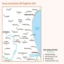 Wandelkaart - Topografische kaart 295 OS Explorer Map Bridlington, Driffield, Hornsea | Ordnance Survey