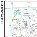 Wandelkaart - Topografische kaart 294 OS Explorer Map Market Weighton, Yorkshire Wolds Central | Ordnance Survey