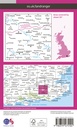 Wandelkaart - Topografische kaart 187 Landranger Active Aldershot / Guildford / Camberley | Ordnance Survey Wandelkaart - Topografische kaart 187 Landranger Dorking, Reigate & Crawley area | Ordnance Survey