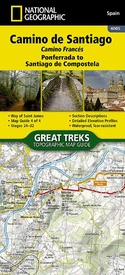 Wandelkaart 4005 Camino de Santiago 4 | Camino Frances | National Geographic