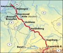 Fietsgids Reitsma's Route naar Rome - deel 1 Amsterdam - Garmisch-Partenkirchen | Pirola