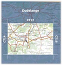 Wandelgids - Wandelkaart CT15 CT LUX Dudelange | Topografische dienst Luxemburg