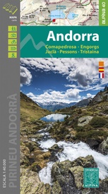  Andorra - Comapedrosa-Engorgs-Jucla-Pessons-Tristaina | Editorial Alpina