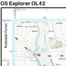 Wandelkaart - Topografische kaart OL42 OS Explorer Map Kielder Water & Forest | Ordnance Survey