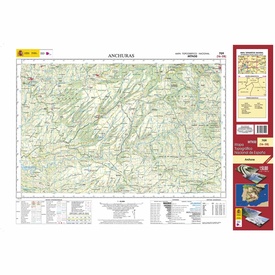 Topografische kaart 709 MT50 Anchuras | CNIG - Instituto Geográfico Nacional1