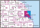 Wandelkaart - Topografische kaart 107 Landranger Kingston upon Hull, Beverley & Driffield | Ordnance Survey