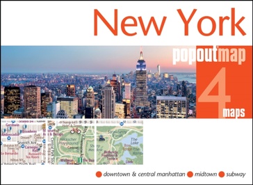Stadsplattegrond Popout Map New York | Compass Maps