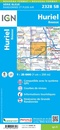 Wandelkaart - Topografische kaart 2328SB Huriel - Boussac | IGN - Institut Géographique National