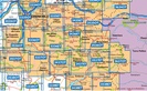 Topografische kaarten IGN 25.000 Hautes Alpes: Ecrins