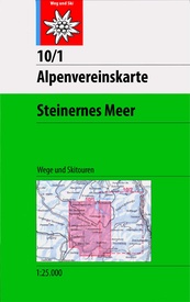 Wandelkaart 10/1 Alpenvereinskarte Steinernes Meer | Alpenverein