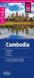 Wegenkaart - landkaart Kambodscha - Cambodja | Reise Know-How Verlag