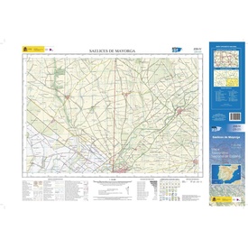 Topografische kaart 233-IV Saelices de Mayorga | CNIG - Instituto Geográfico Nacional1