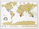 Scratch Map Wereldkaart in frame | Luckies