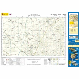 Topografische kaart 1005-I Las Cabezuelas | CNIG - Instituto Geográfico Nacional1