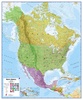 Wandkaart - Magneetbord Noord Amerika - North America Political 120 x 100 cm | Maps International