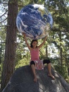 Opblaasbare wereldbol - globe Aarde NASA Satellietbeeld Giga | Orbis