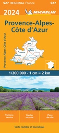 Wegenkaart - landkaart 527 Provence - Alpes - Côte d'Azur 2024 | Michelin