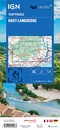 Fietskaart - Wandelkaart 22 Haut-Languedoc | IGN - Institut Géographique National