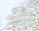 Wandelkaart Hoyfjellskart Senja: Keipen, Tredjefjellet & Kvænan | Noorwegen | Calazo