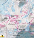 Wandelkaart Trekking map Aconcagua | TerraQuest