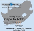 Wegenkaart - landkaart SC7-SC8 Baviaanskloof to Addo | Tracks4Africa