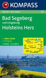 Wandelkaart 710 Bad Segeberg - Holsteins Herz | Kompass