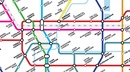Wandkaart - Stadsplattegrond Eindhoven Metro Transit Map - Metrokaart | Victor van Werkhoven