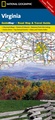 Wegenkaart - landkaart State Guide Map Virginia | National Geographic