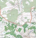 Wandelkaart - Topografische kaart R7 Luxemburg Luxembourg et environs | Topografische dienst Luxemburg