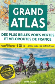 Fietsatlas Grand Atlas des plus belles voies vertes et véloroutes de France | Editions Ouest-France