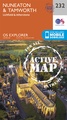 Wandelkaart - Topografische kaart 232 OS Explorer Map | Active Nuneaton / Tamworth / Lichfield | Ordnance Survey