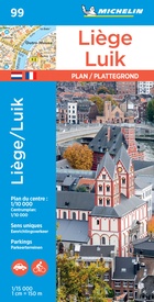 Stadsplattegrond 99 Liege - Luik | Michelin
