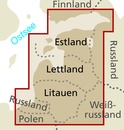 Wegenkaart - landkaart Baltikum – Baltische Staten | Reise Know-How Verlag
