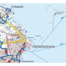 Fietskaart 5/8 Nordlige Jylland - Noordelijk Jutland | Scanmaps