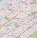 Stadsplattegrond - Wegenkaart - landkaart Quebec City & Gaspe Peninsula | ITMB