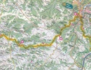 Wandelkaart - Pelgrimsroute (kaart) St-Jacques-de-Compostela, Camino Frances | IGN - Institut Géographique National