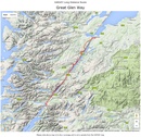 Wandelkaart Great Glen Way | Harvey Maps