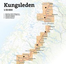 Wandelkaart 4 Fjällkartor 1:50.000 Kungsleden - Kvikkjokk–Adolfström | Zweden | Calazo