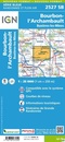 Topografische kaart - Wandelkaart 2527SB Bourbon-l'Archambault | IGN - Institut Géographique National