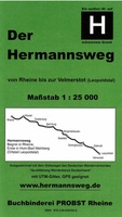 Der Hermannsweg von Rheine bis zur Velmerstot (Leopoldstal)