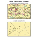 Topografische kaart 1004 MT50 Marchena | CNIG - Instituto Geográfico Nacional1