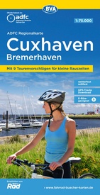 Fietskaart ADFC Regionalkarte Cuxhaven - Bremerhaven | BVA BikeMedia