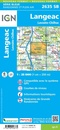 Wandelkaart - Topografische kaart 2635SB Langeac - Lavoûte-Chilhac | IGN - Institut Géographique National