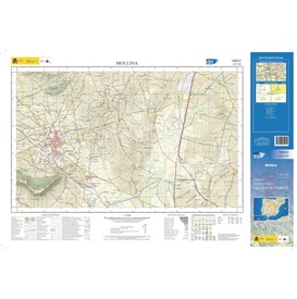 Topografische kaart 1023-II Mollina | CNIG - Instituto Geográfico Nacional1