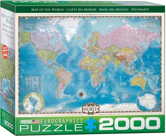 Legpuzzel Map of the World | Eurographics