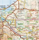 Wegenkaart - landkaart Midden Amerika (Mexico, Guatemala, Belize, EL Salvador, Honduras, Nicaragua, Costa Rica & Panama) | Reise Know-How Verlag